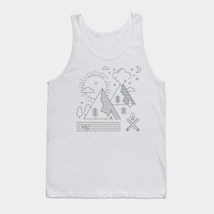 Springs and volcanoes Tank Top